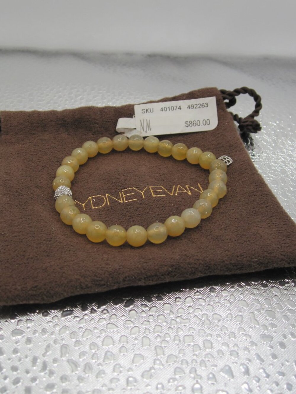 Sydney Evan 14K Gold & Diamond Opal Beaded Bracelet $860